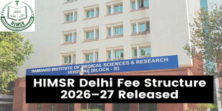 HIMSR Delhi Fee Structure 2026–27 Released: MBBS at ₹77.68 Lakh, PG Fees Up to ₹1.25 Crore